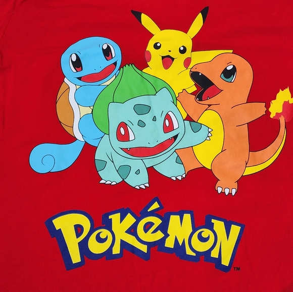 Red Pokemon TShirt - Picture 2 of 4